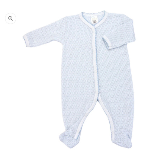 Paty Knit Solid Color Footie - PatyInc