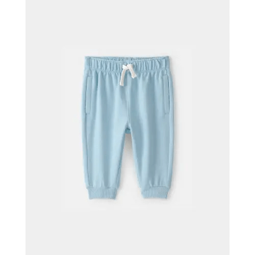 Baby Boy French Terry Pants - Blue | Carter's