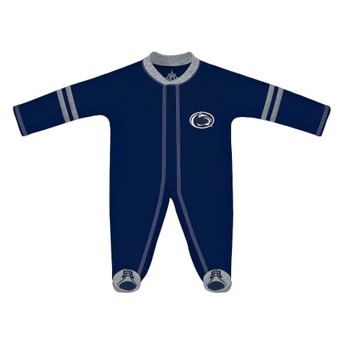 Creative Knitwear College Baby Infant Sports Shoe Footed Romper - Team Logo, Many Colors, Unisex, (0-9 Months)