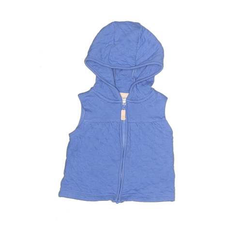 Used Carter 100% Cotton Blue Vest 6-9 MO / 9 MO