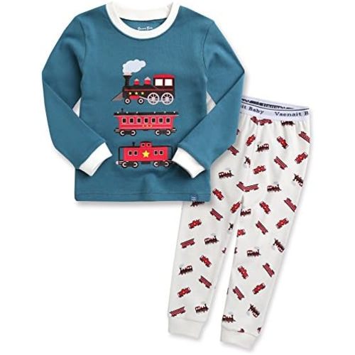 VAENAIT BABY Toddler Kids Junior Girls Boys 100% Cotton Dinosaur Mermaid Pajamas Sleepwear Pjs