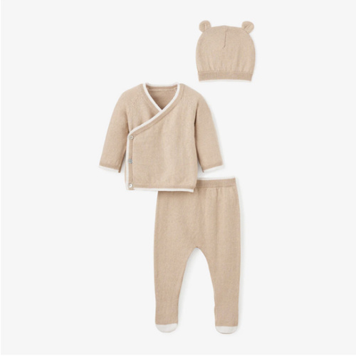 Camel Cashmere Baby Layette Set