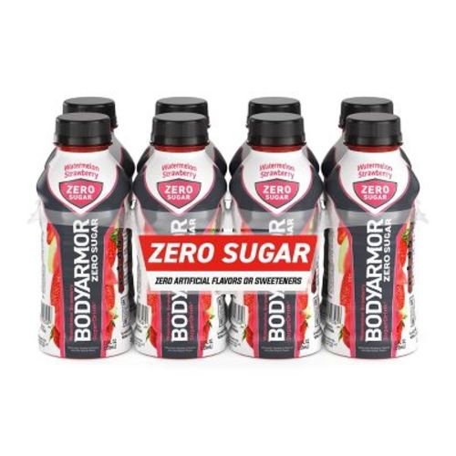 BODYARMOR ZERO Watermelon Strawberry - 8pk/12 fl oz Bottles
