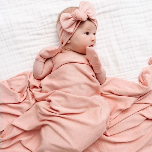 Piper Plush Knit Swaddle Blanket