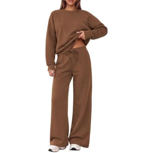 PRETTYGARDEN 2 Piece Lounge Sets Fall Matching Sweatsuits Women Clothing