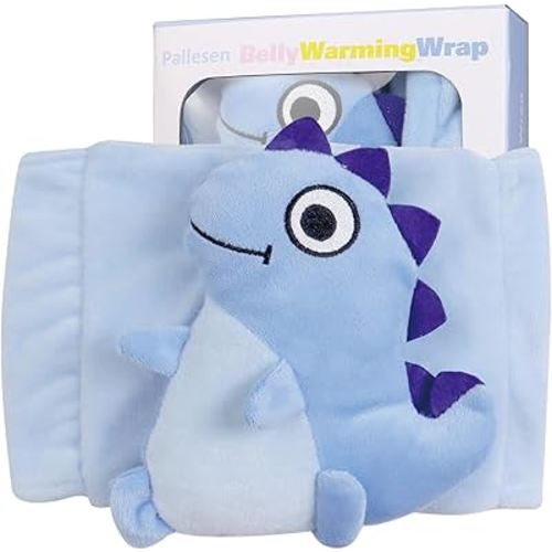 Colic Baby Relief,Gas Relief for Infants,Baby Colic Heated Tummy Wrap,Baby Swaddling Belt for Colic Calm,Natural Relief for Upset Stomach in Babies and Toddlers Dinosaur Dinosaur