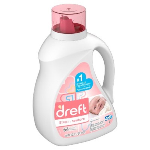 Dreft Stage 1: Newborn Baby Liquid Laundry Detergent - 100 fl oz