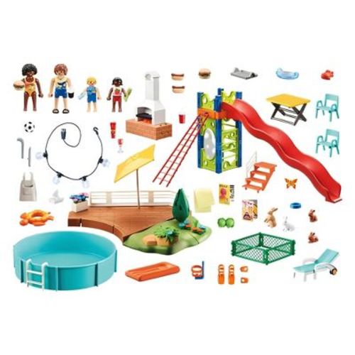 Playmobil Playmobil 70987 Pool Party Building Set
