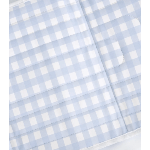 Pluie Pret Changing Clutch - Blue Gingham