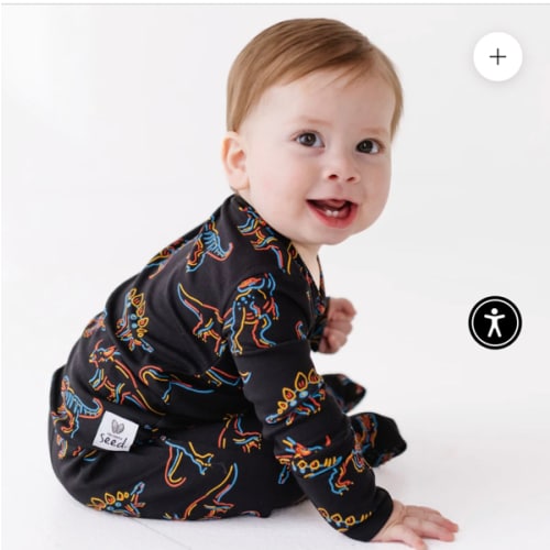 Glow-A-Saurus Day to Night Romper