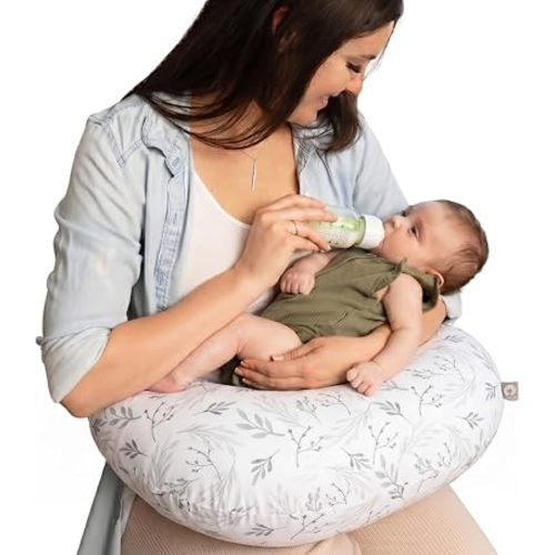 Boppy Nursing Pillow, Safe Ergonomic Breastfeeding & Baby Feeding Support