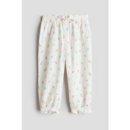 Cotton Muslin Trousers