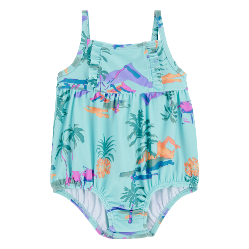 Baby 1-Piece Tropical-Print Swimsuit - OshKosh | Carter's