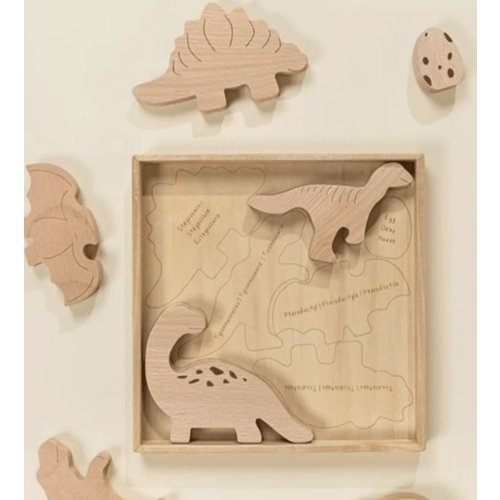 Wooden Dino Balance Puzzle