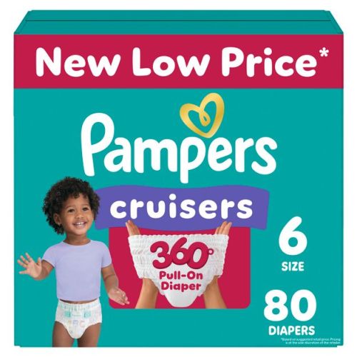 Pampers Cruisers 360 Diapers - (Select Size and Count)