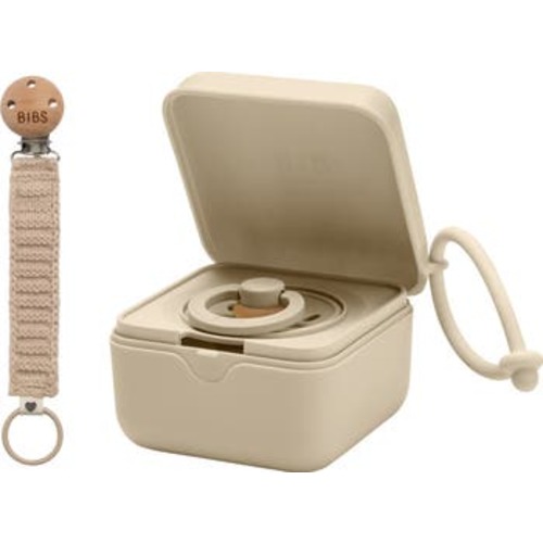 Pacifier Box & Pacifier Clip Set
