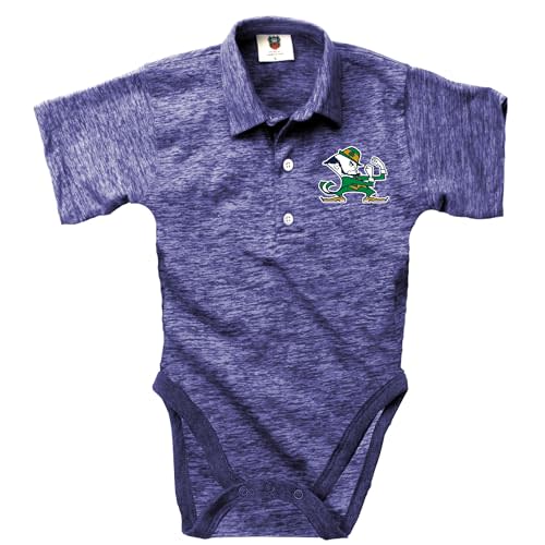 Wes and Willy Baby Sports Fan Polo Snap Suit Romper Infant Cloudy Yarn Golf Creeper