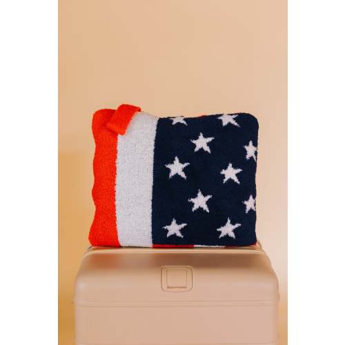 American Flag Quillow 50x60