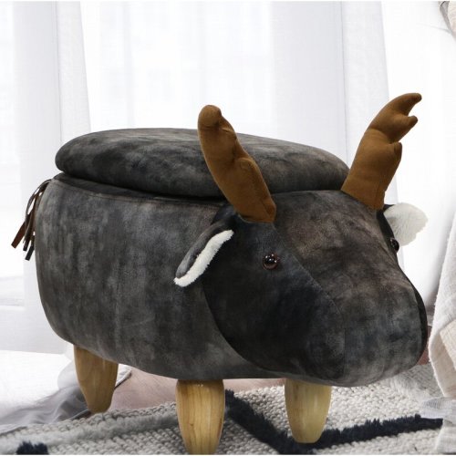 Critter Sitters Elk Storage Ottoman & Reviews | Wayfair