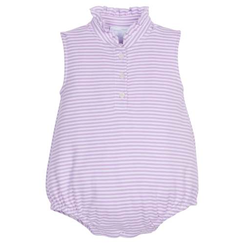 Sleeveless Hastings Bubble - Lavender Stripe