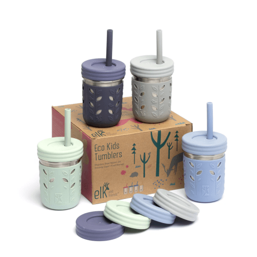 Stainless Steel 10oz Drinking Tumblers + Food Storage