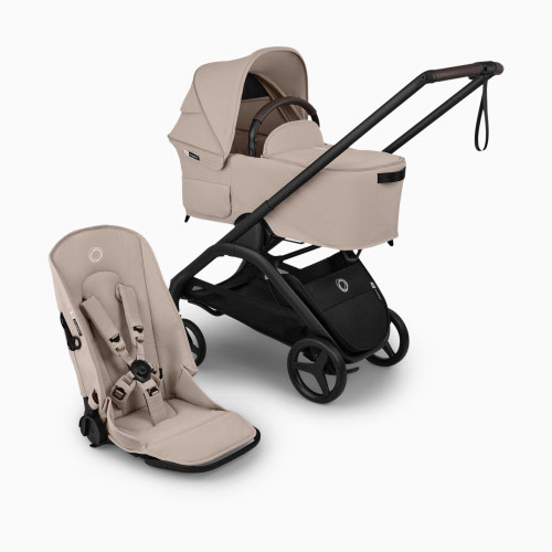 Bugaboo Dragonfly Plus Seat and Bassinet Stroller - Desert Taupe