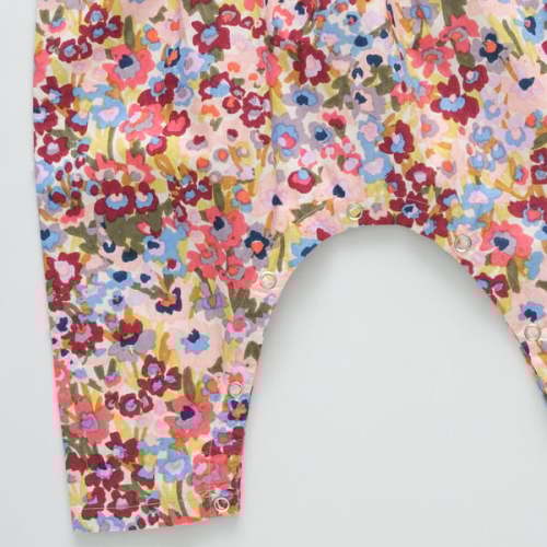 Baby Girls Jennifer Jumper - Burgundy Sketched Floral Burgundy Sketched Floral - Pink Chicken | Maisonette