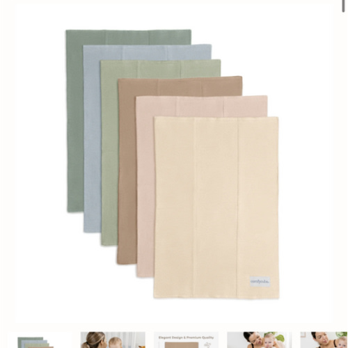 Order Solid White Cotton Burp Cloths Online | Get 15% Discount – Comfy Cubs