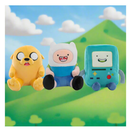 Adventure Time – Jake, Finn & BMO Phunny Plush Bundle | Kidrobot