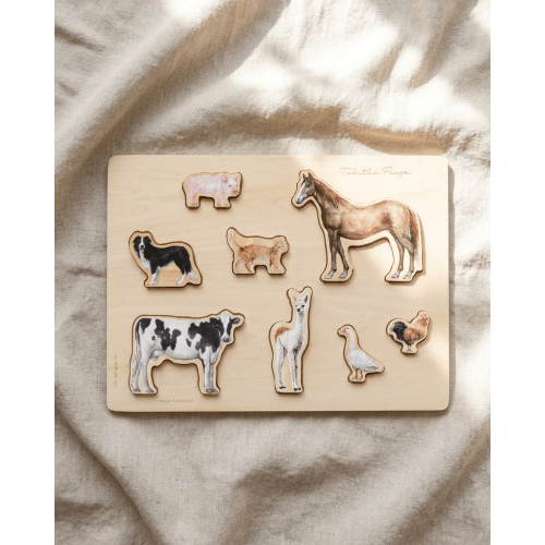 Down On The Farm - Wooden Puzzle