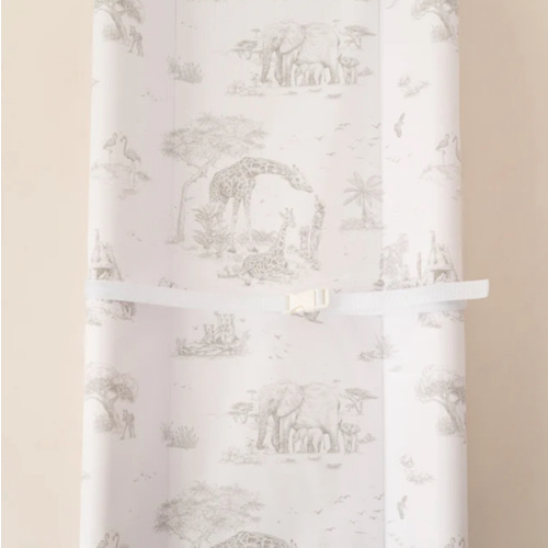 Safari Toile Wipeable Contour Change Pad