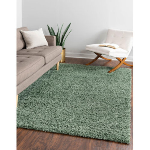 Winston Porter Wegate Power Loom Sage Area Rug & Reviews | Wayfair