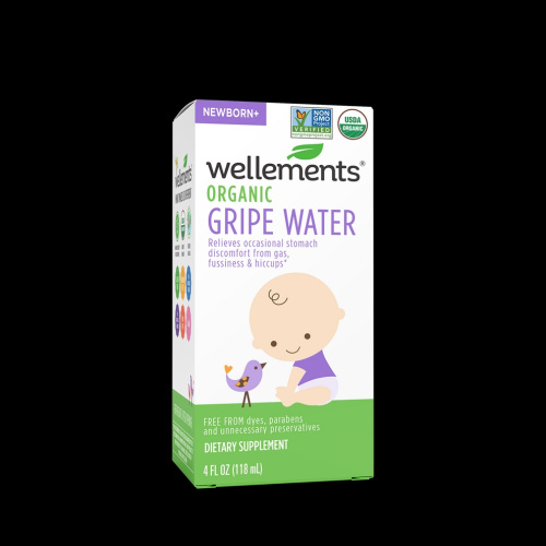 Organic Gripe Water: Colic & Gas Relief for Newborns, Infants & Babies
