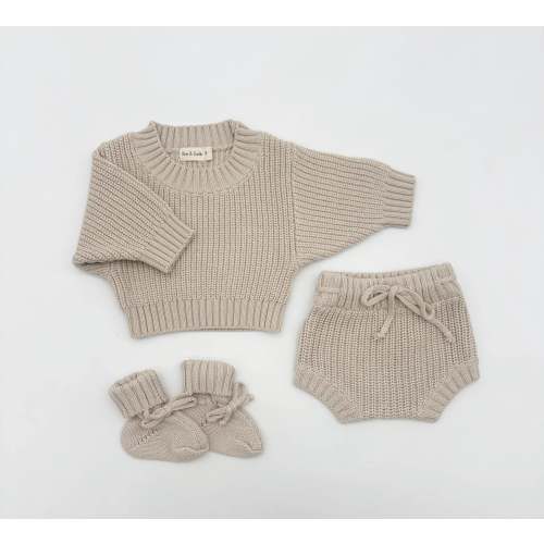 Taupe Quincy Set – Olive and Cradle