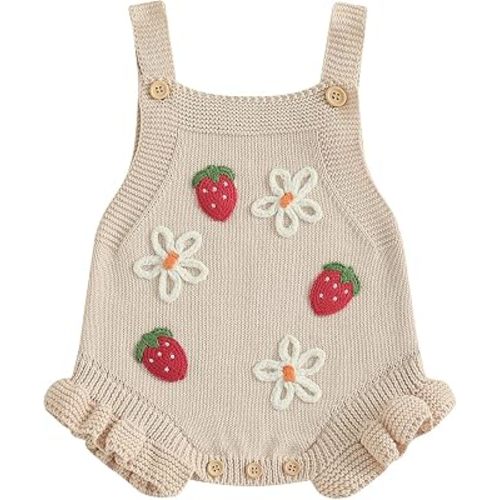 FYBITBO Baby Sweater Knit Romper Newborn Girl Clothes One Piece Outfit