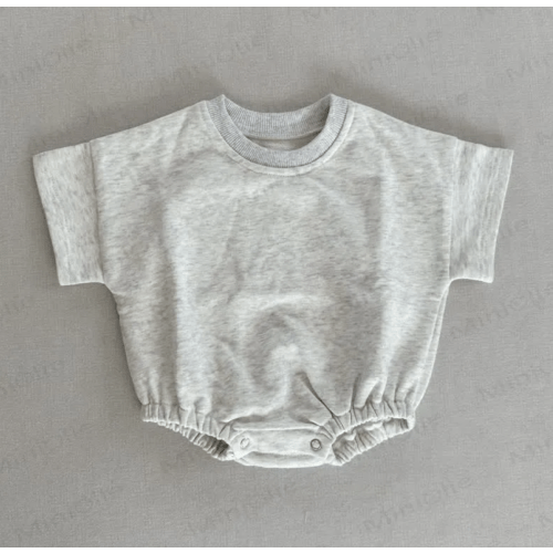 Baby Loose Solid Color Comfort Bodysuit