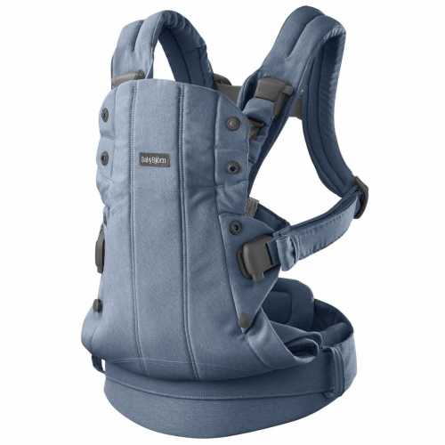 BabyBjörn Baby Carrier Harmony Woven Melange, Blue