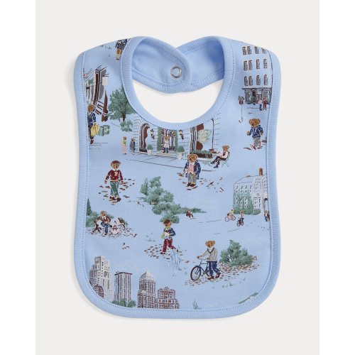 Polo Bear Cotton Interlock Bib
