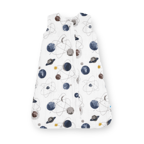 Cotton Muslin Sleep Bag - Planetary