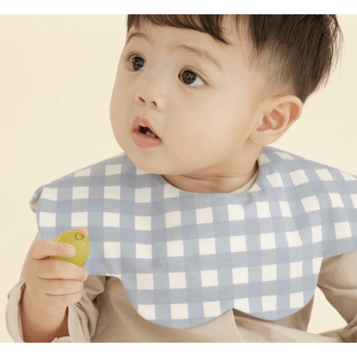 Konny Bib Rolling - Color: Blue Gingham