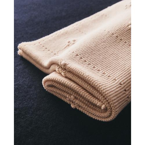 BABY OPENWORK COTTON BLANKET | Zara Home United States of America