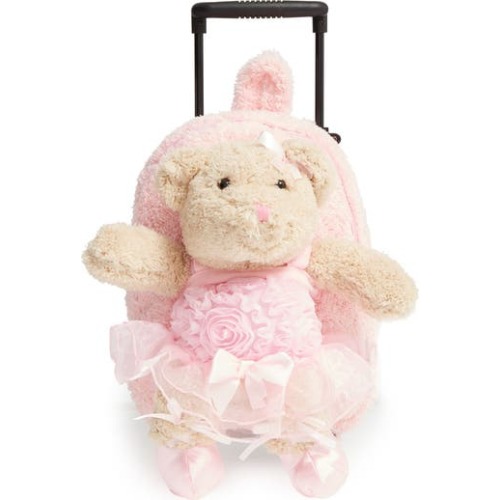 'Trolley - Ballet Bear' Rolling Backpack