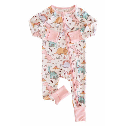 Dolly's Dinos Convertible Zip Romper