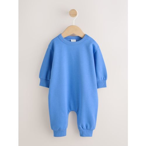 Cobalt Blue Baby Sweat Romper 6-9M