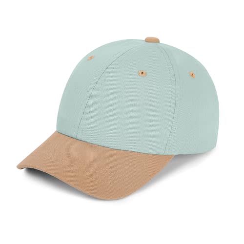 Baby Baesball Hat Toddler Baseball Cap Colorblock Cotton Girl Boy Sun Hats Infant Adjustable Size for 6M-6Y