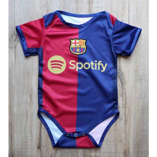 Barcelona Baby Soccer Jersey,Best Gift for Fans,Baby Jersey,Kids Jersey, ,Baby Bodysuit Barcelona Home Kit,Baby Gifts,Gifts for Kids,