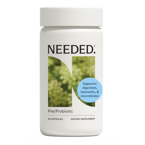 Needed. Expertly-Formulated & Tested Prebiotic & Probiotic for Prenatal, Pregnancy, Breastfeeding, & Postpartum | Balance Mood, Boost Immunity, Healthy Microbiome for Mother & Baby | 60 Capsules