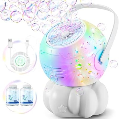 Rechargeable Bubble Machine