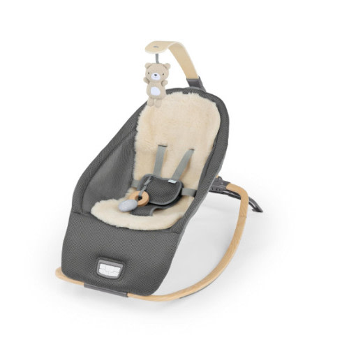 GoodBuy Gear Ingenuity Every Season 2-in-1 Baby Rocker & Seat, Wesley (Grey)
