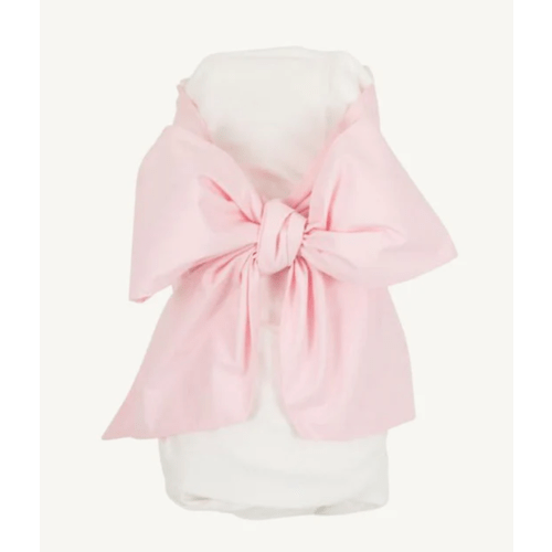 Bow Swaddle ® - Pink Greenbrier Gingham